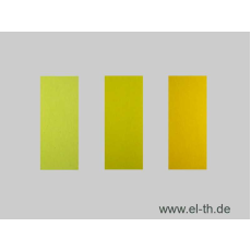 Anodising dye chrome yellow